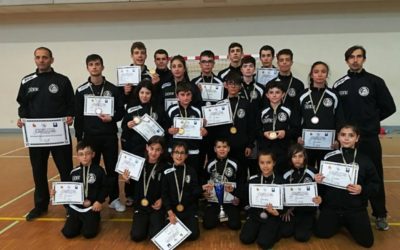 13 oros, 5 platas y 1 bronce, además del segundo puesto por equipos en el Open de Asturias