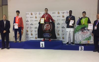 Dani oro, Blanca y David plata y Laura Bronce, además de terceros por equipos en categoria junior en el europeo