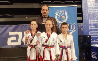 Un Oro, una Plata y un Bronce en el VII Open de Avilés de Poomsaes