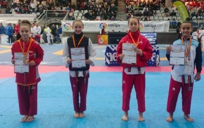 Erika Rodríguez y Sara Pérez se cuelgan el bronce en el Nacional de Clubs en Alicante