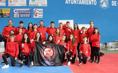 Éxito del Club Taekwondo Benavente Quesos el Pastor en el Open Nacional de Cantalejo con 15 medallas