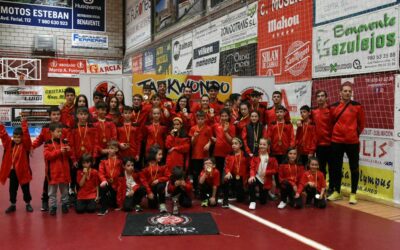 El Club Taekwondo Benavente Quesos el Pastor arrasa en el Campeonato de Castilla y León Junior e Infantil 2023