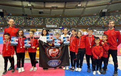 Éxito para el Club Taekwondo Benavente Quesos el Pastor en el Open Internacional Ciudade da Coruña