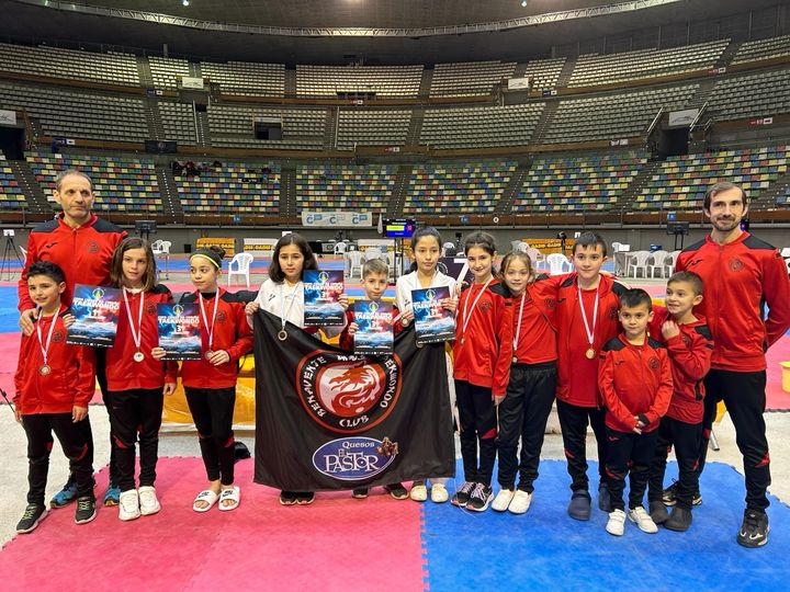 Éxito para el Club Taekwondo Benavente Quesos el Pastor en el Open Internacional Ciudade da Coruña