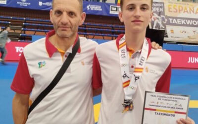 Marcos López, subcampeón de España Junior