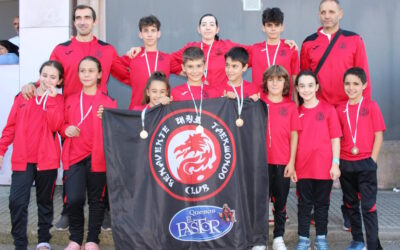 El Club Taekwondo Benavente logra 19 medallas en el Open Internacional de Ribeira